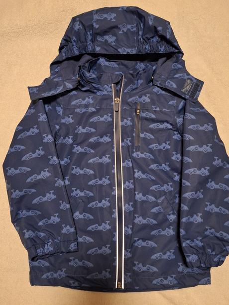 Detská bunda do dažďa, tchibo,110 / 116