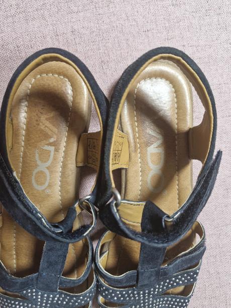 Kozene sandalky vado, 37