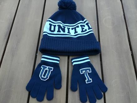 Lindex ciapka s brmbolcom a rukavice 56-58cm, lindex,152