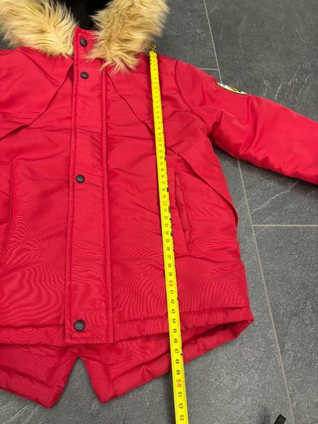 Bunda sinsay 98 červená, sinsay,98