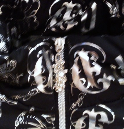 Luxusna zimna bundicka s kapuckou ed hardy vel.s, ed hardy,s