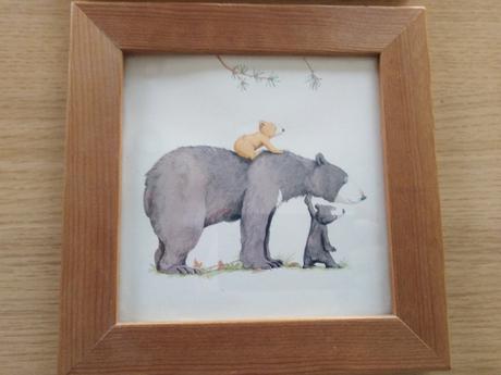 Obrazy medvedia rodinka, 