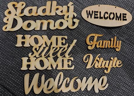 Bytové doplnky - veniec sladký domov,