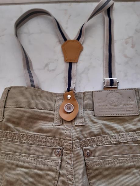 Nádherné šortky, denim,92