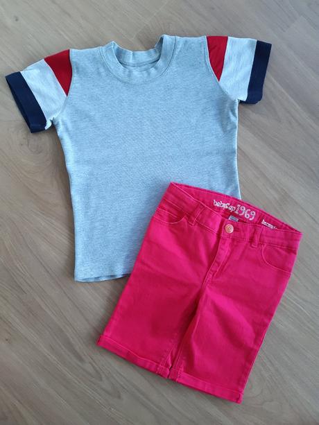 Kraťasy gap + tričko slovenka, slovenka,116