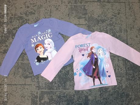 Dievčenské tričká, primark,128
