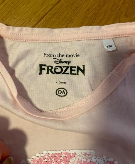 Premienacie tricko frozen elsa olaf, c&a,122