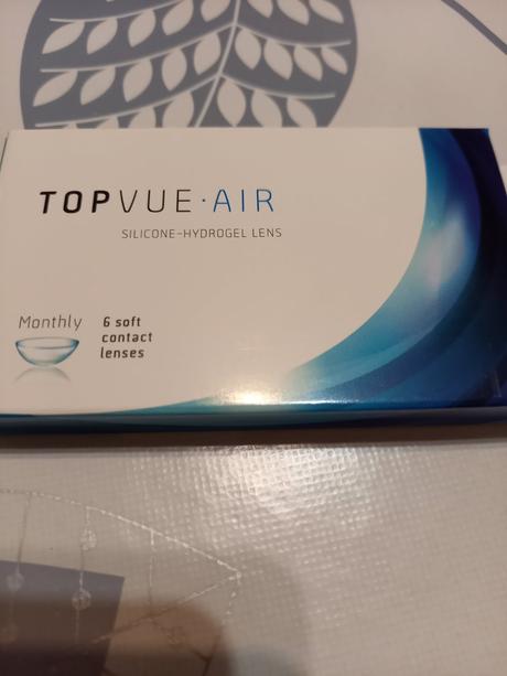 Kontaktné šošovky top vue-air, 
