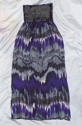 Farebne maxi saty, l