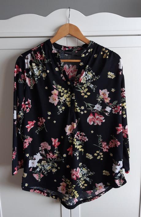 Pohodlná kvetovaná blúzka, bonprix,38