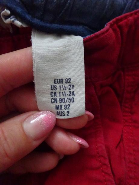 Tenké nohavice zn. h&m - veľ. 92 - 2-3r, h&m,92