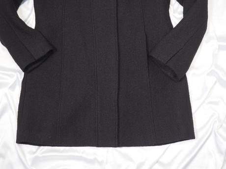 Kvalitný čierny kabát street one, street one,42