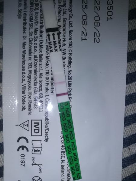 Je môj tehotenský test 46. deň cyklu pozitívny?