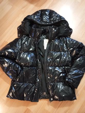 Zimná dievčenská bunda croop, m