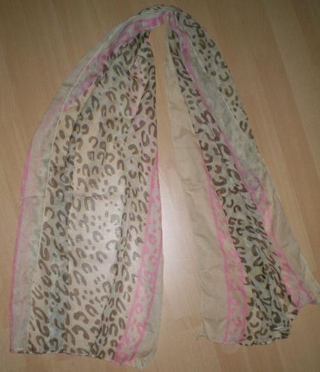 Leopardia šatka, h&m,xl