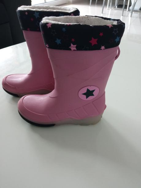 Zateplené svietiace gumáky, lupilu,26