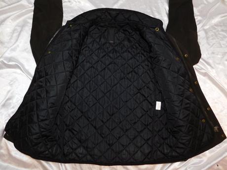 Luxusna panska bunda s odonimatelnou vestou, xl