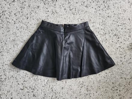 Koženkova sukňa, h&m,122