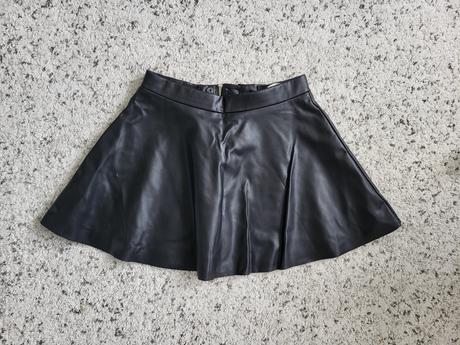 Koženkova sukňa, h&m,122