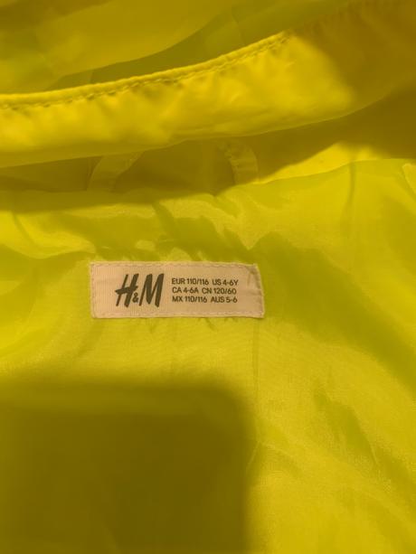 Sustakova bunda, h&m,110
