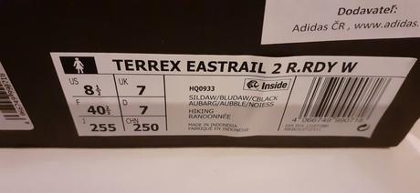 Trekove tenisky, adidas,40