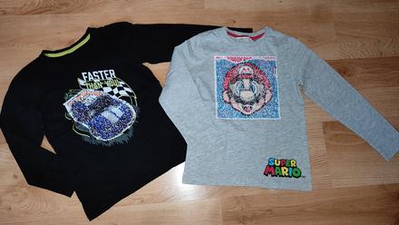 Tričká do skoly, h&m,128