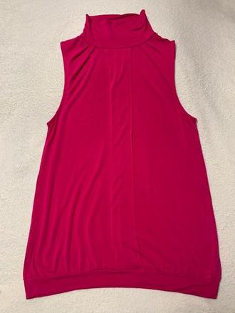 Voľné cyklámenové tričko so stojačikom orsay, orsay,m