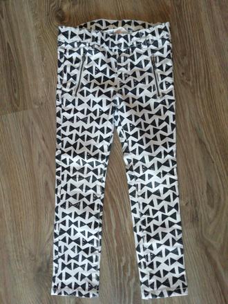 Jegginsy s maslickami, h&m,104