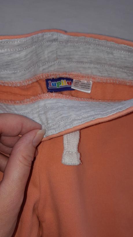 Oranzove teplaky 86/92, lupilu,86