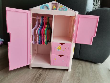 Baby born skriňa + oblečenie grátis, 