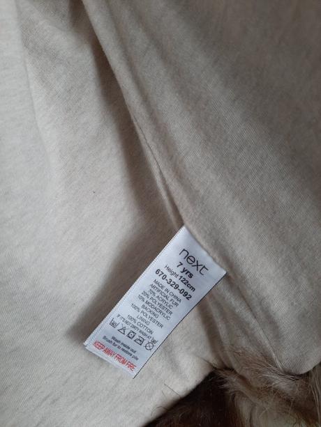 Dokonalá kožušinková vestička od nextu na 4-7r., next,122