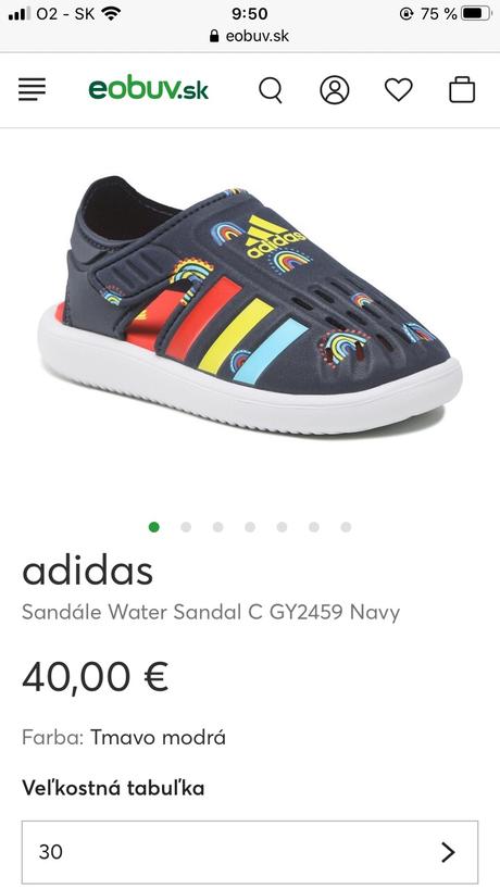 Adidas disney sandálky, adidas,30