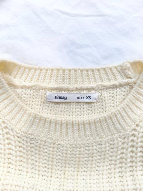 Pletený sveter, sinsay,xs