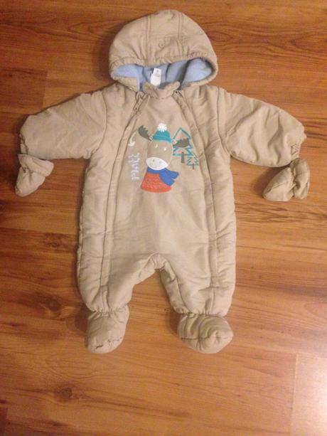 Detský zimný overal, c&a,68
