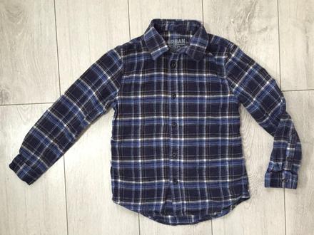 Chlapcenska flanelova kosela 7-8 rokov, f&f,128