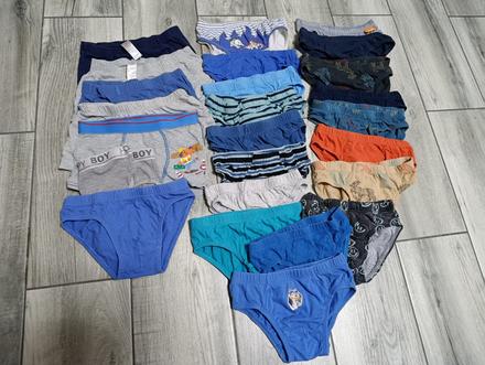 25x slipky + boxerky 110/116, 110