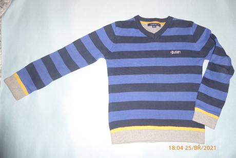 Tenší jarný sveter,v.134,aj do školy, reserved,134