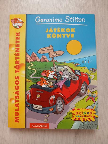Geronimo stilton játékok könyve,