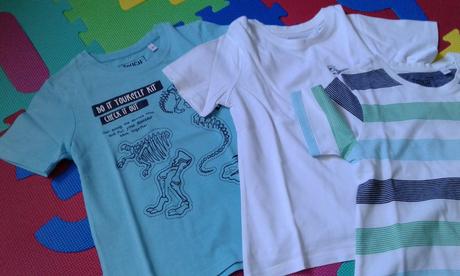 Tričká "dino" 116, c&a,116