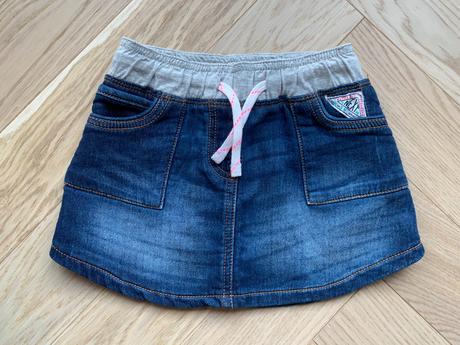 Next nenosená riflová suknička, next,98