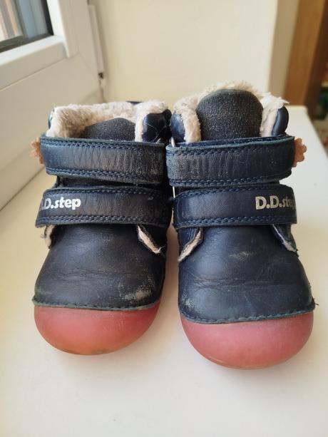 Dievčenské zimné topánky d.d.step, d.d.step,22