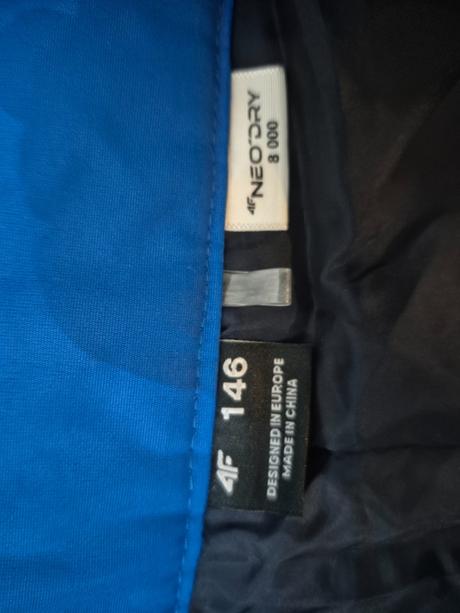 4f lyžiarske nohavice 146, 146