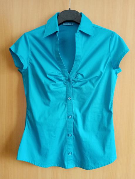 Košeľa tyrkysová, terranova,s