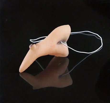 Doplnky na karneval ježibabin nos, zuby, elfoveuši, 