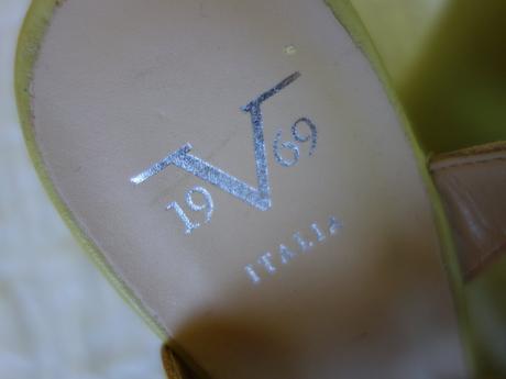 Kožené sandále versace 19v69 marcell, veľ.39, versace,39