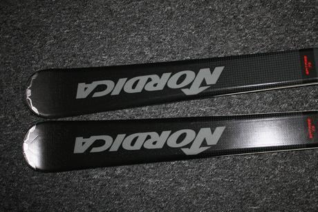 Lyže nordica 174 cm, drevené jadro, 170-180 cm