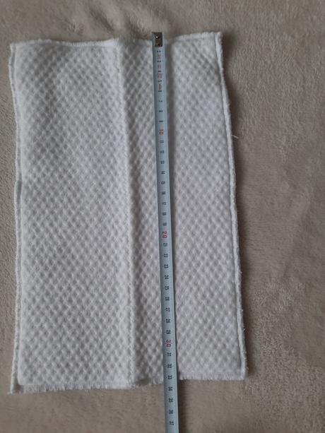 Biele vkladačky skladacie 5 ks, 