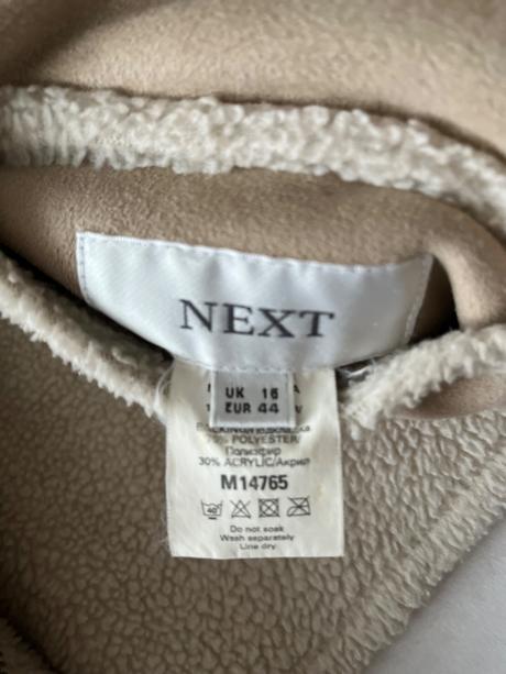 Next kožušinový kabátik vel.44/xl, next,xl