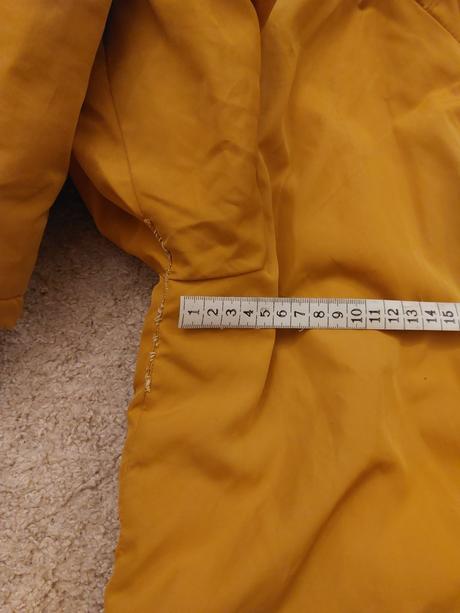 Žltá bunda 158/164, tchibo,158