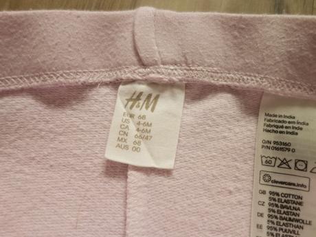 Legínky h&m, h&m,68
